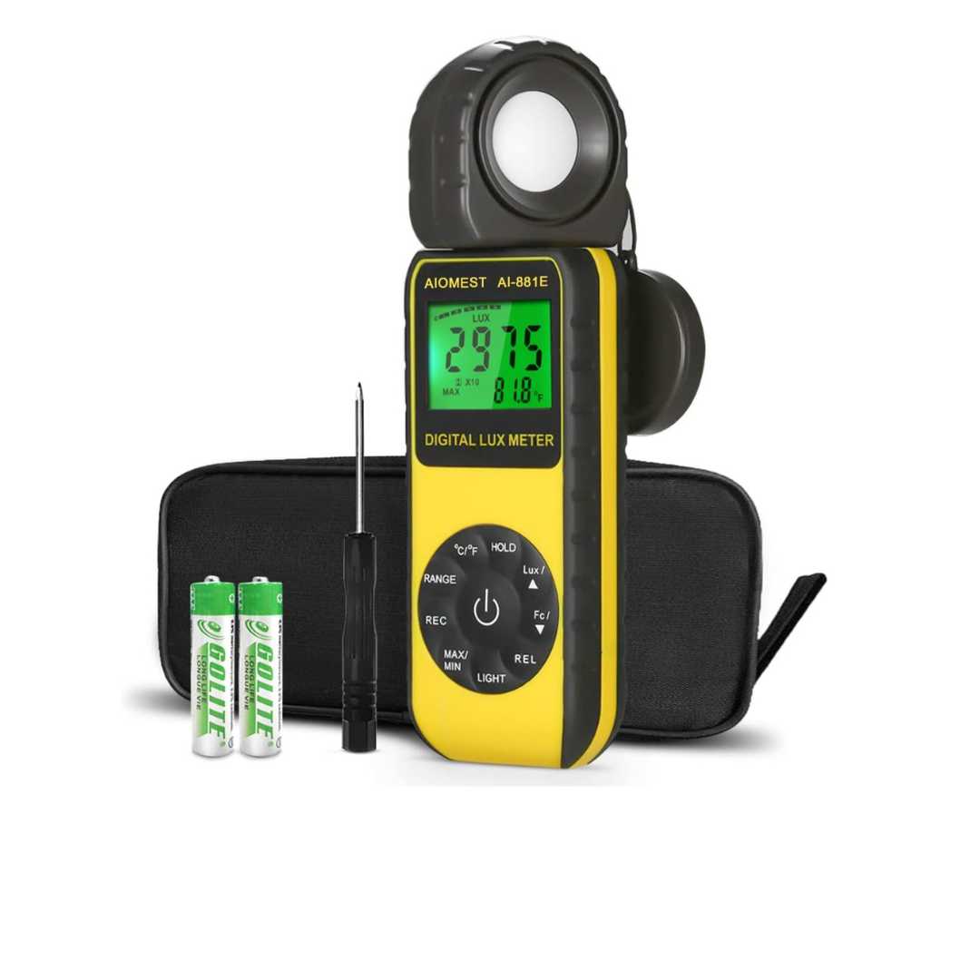 AIOMEST AI-881E Digital Light Meter