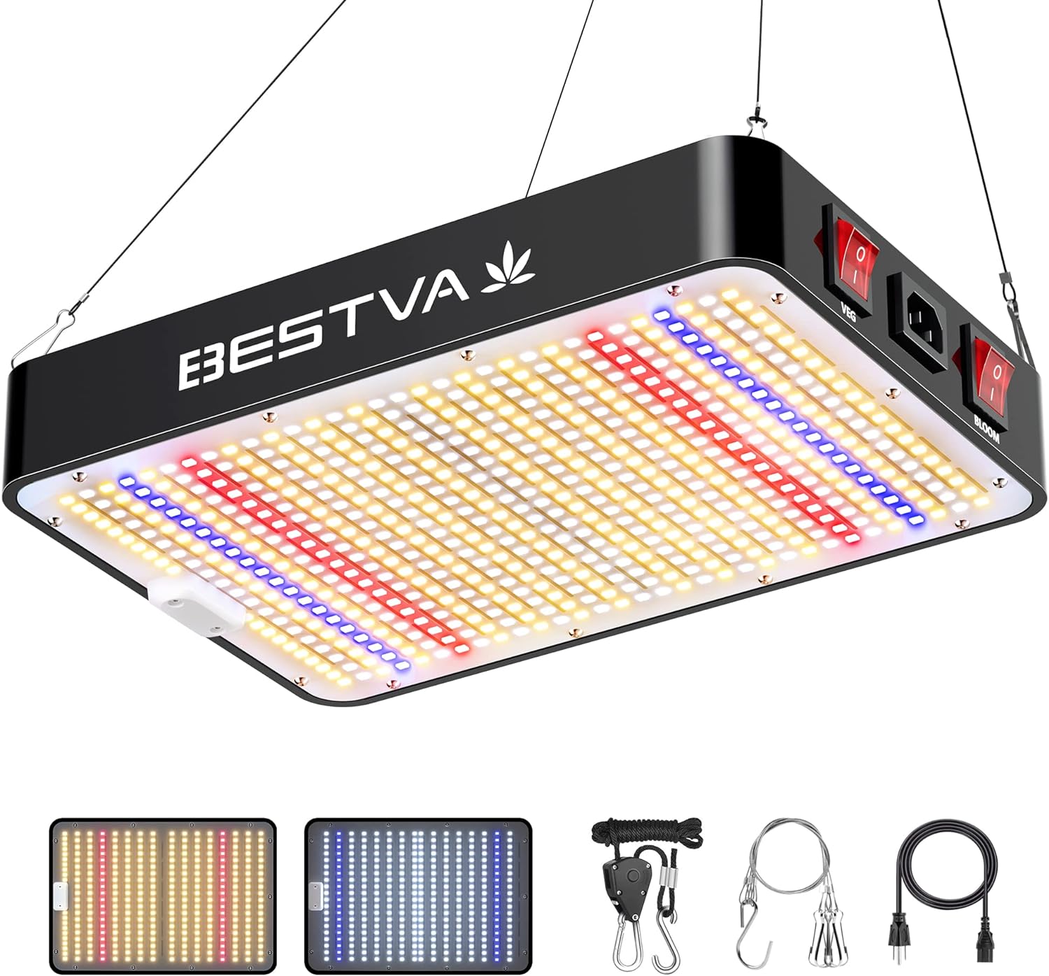 BESTVA 2024 Newest Upgrade 1000W Led Grow Light